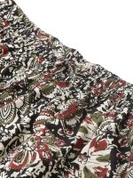 Yash Gallery Women'S Cotton Slub & Cambric Cotton Solid & Kalamkari Printed Straight Kurta Palazzo Set For Women - Image 4