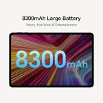 HONOR Pad 9 (Smartchoice) WiFi Tablet with Free Bluetooth Keyboard, 12.1-Inch 2.5K Display, 8GB, 256GB Storage, Snapdragon 6 Gen 1 (4nm), 8 Speakers, Up-to 17 Hours, Android 13, Metal Body, Gray - Image 7