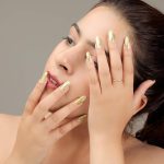 FYORR® 15ML Diamond Shine Golden Long Lasting Glitter Nail Polish | Quick Dry Long Lasting Smooth Finish - Image 2