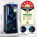 LG 210 L, 5 Star, Direct Cool, Smart Inverter Compressor, Single Door Refrigerator (2025 Model, GL-D231ABAU, Blue Aurora, Humidity Controller, Base stand with Drawer & Fast Ice Making) - Image 4
