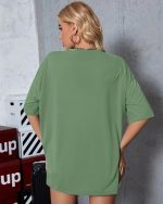 London Hills Women's Cotton Oversized Fit T-Shirt - Image 2