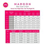 MAROON Cotton Satin Blend Seamless Non Padded Non-Wired Full Coverage Women Minimizer Bra - Image 6