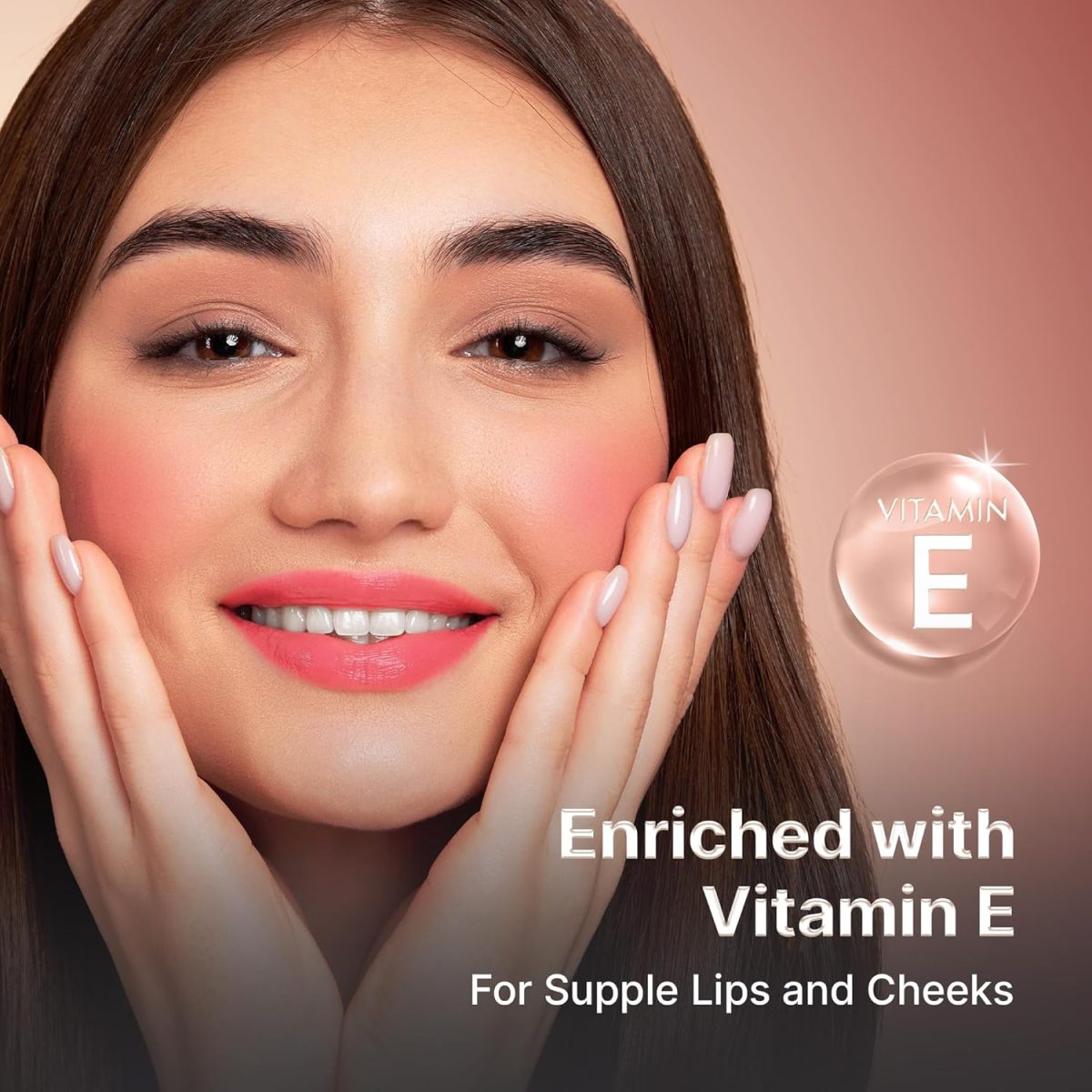 Swiss Beauty Select Lip And Cheek Cushion Creamy Mousse with Vitamin E | 12 Hours Stay | Shade- Vogue Rose, 4.5gm | - Image 6