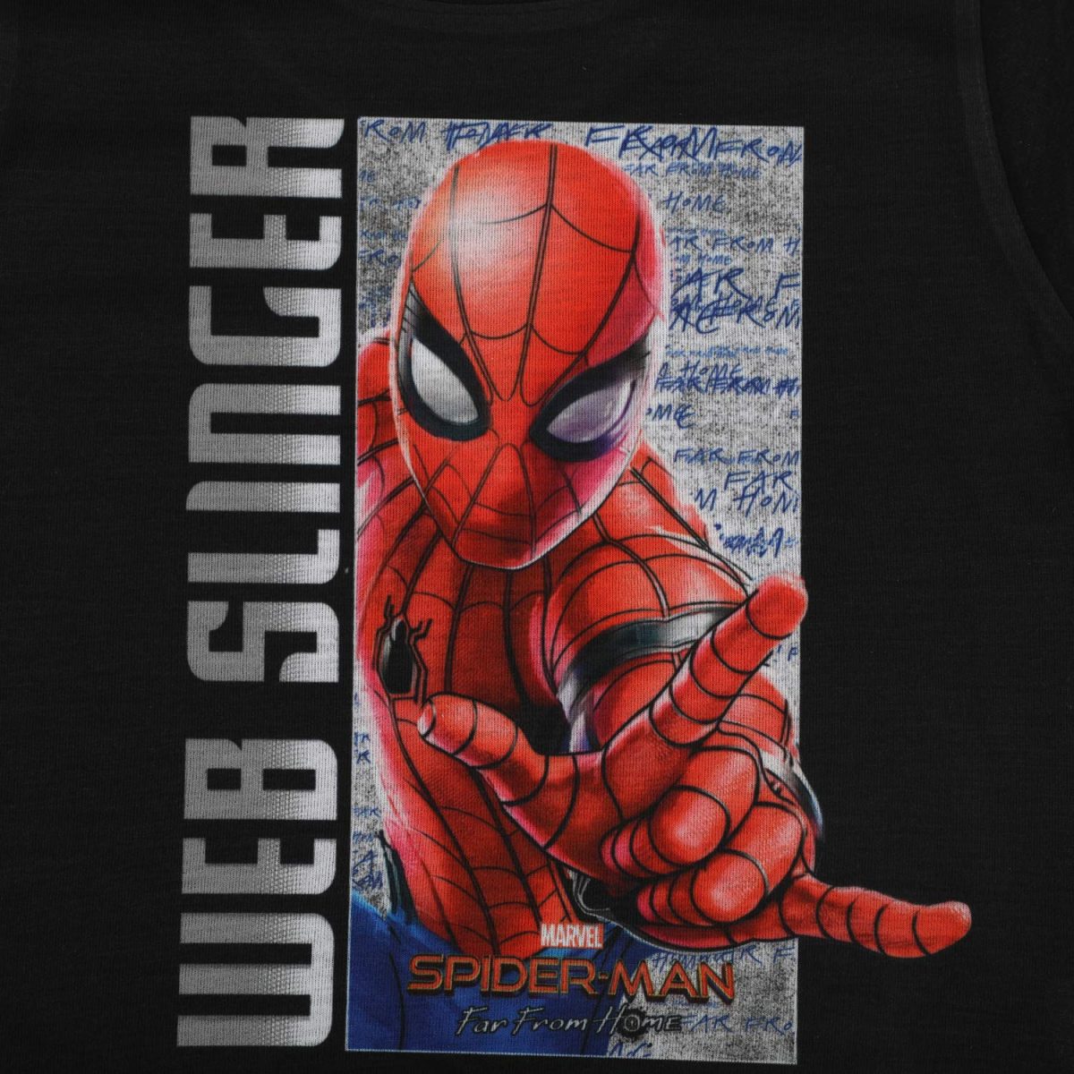 Marvel Spiderman by Wear Your Mind Boy's Solid Regular Fit T-Shirt - Image 3