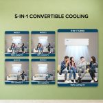 Blue Star 1.5 Ton 3 Star, 60 Months Warranty, Inverter Split AC (Copper, 5 in 1 Convertible, Turbo Cool, Energy Saver, Blue Fins, ID318YKU, White) - Image 6