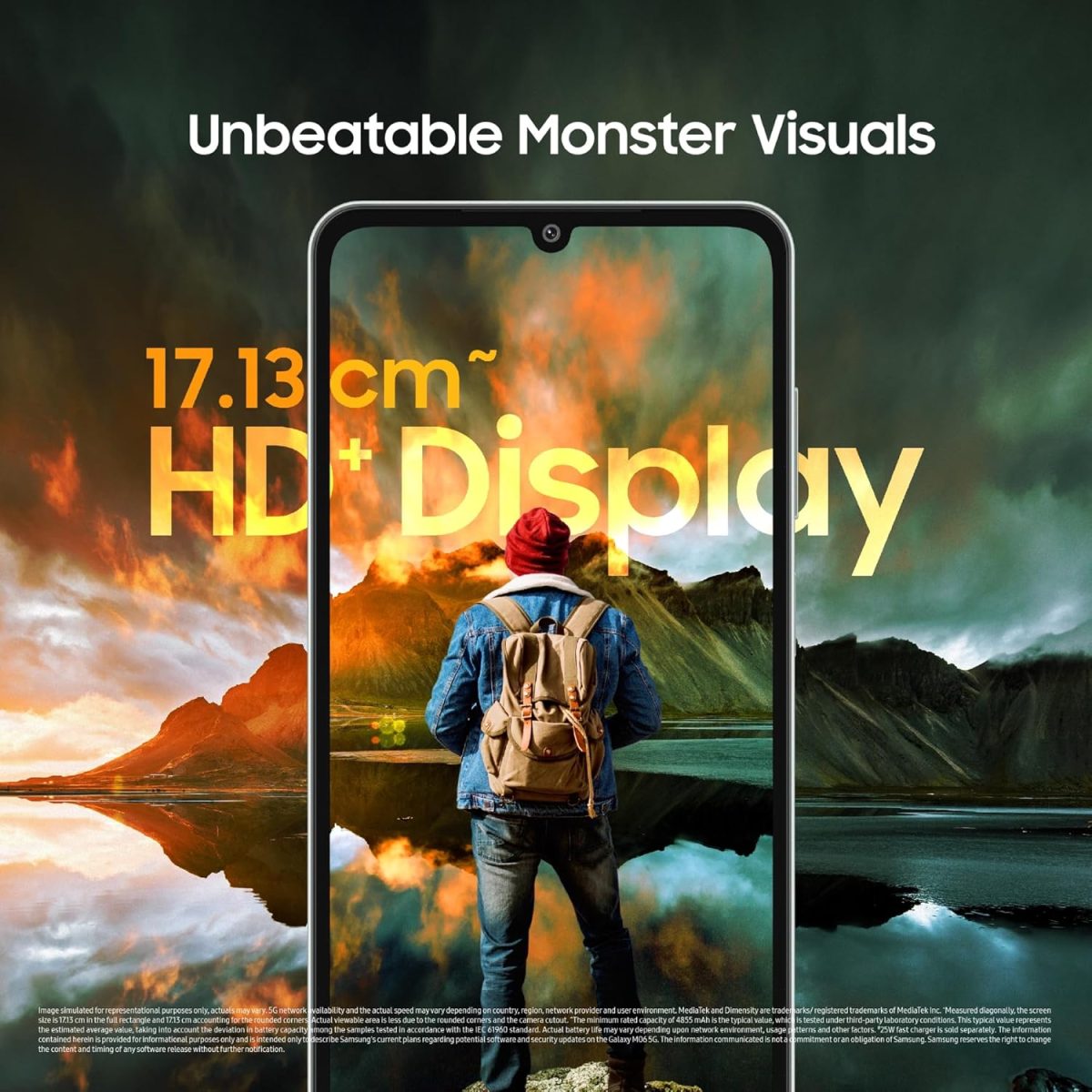 Samsung Galaxy M06 5G (Sage Green, 4GB RAM, 128 GB Storage) | MediaTek Dimensity 6300 | AnTuTu Score 422K+ | 12 5G Bands| 25W Fast Charging | 4 Gen. of OS Upgrades | Without Charger - Image 6