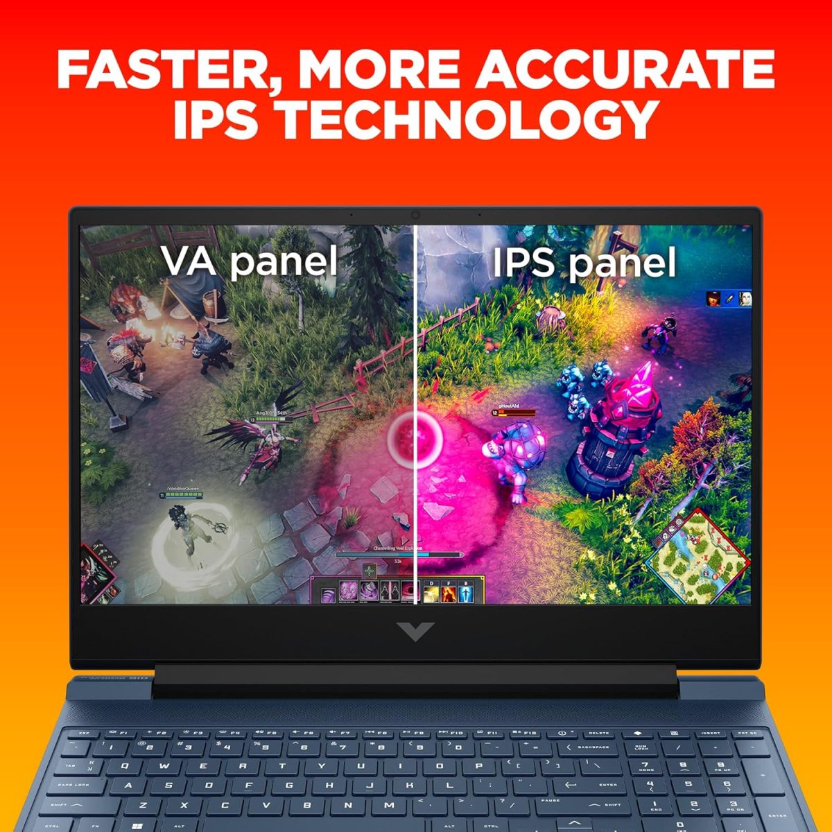 HP Victus, AMD Ryzen 5 5600H, NVIDIA RTX 3050, 16GB DDR4, 512GB SSD (Win11, Office21, Blue, 2.37kg) 144Hz, 9MS, IPS, 15.6-inch(39.6cm) Gaming Laptop, Backlit kb, Enhanced Cooling, fb0106AX/Fb0112AX - Image 6