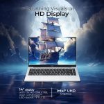 Acer Aspire 3, Intel Core Celeron N4500, 8GB LPDDR4X, 512GB SSD, HD, 14"/35.56cm, Windows 11 Home, Pure Silver, 1.3KG, A324-45, HD Webcam, 38 WHR Laptop - Image 3