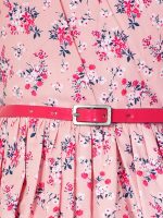 Naughty Ninos Girl Pleated Knee Length Dress - Image 3