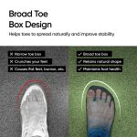 Frido Barefoot Sock Shoe Classic | Lightweight Barefoot Shoes for Men & Women | Snug Fit & Anti-Slip Grip | Wide Toe Box for Bunions | 3mm Flat Sole | for Training & Daily Use | Pack of 1 - Image 6