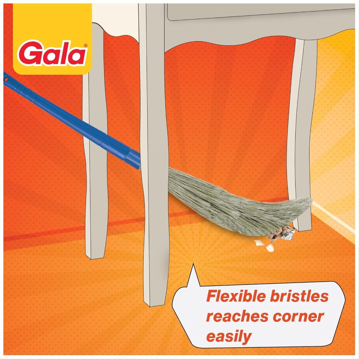 Gala No Dust Floor Broom XL (Modular,1 Piece) - Image 9