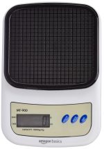 Amazon Basics Portable Digital Weighing Scale for Kitchen | Electronic Weighing Scale With Back light LCD Display and high precision sensors | Range of 1g-10 kg (Black) - Image 7