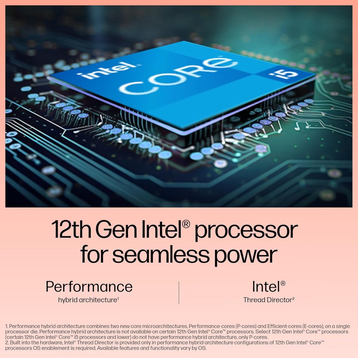 HP 15s, 12th Gen Intel Core i5-1235U,16GB DDR4, 512GB SSD (Win11, Office21, Silver, 1.69kg) Anti-Glare,15.6-inch(39.6cm), FHD Laptop, Intel Iris Xe Graphics, Backlit KB, HD Camera, fq5330TU - Image 4
