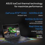 ASUS Vivobook 16X 13th Gen,Intel Core i5-13420H Creator/Gaming Laptop(NVIDIA RTX 3050-4GB/16GB/512GB/FHD+/16.0"/144Hz/Windows 11/M365 Basic(1Year)*/Office Home 2024/Indie Black/1.67 kg)K3605VC-RP412WS - Image 3