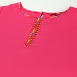 BIBA Girls Cotton Straight Kurta Capri Suit Set - Image 7