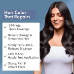 ThriveCo Natural Black 5-Minute Coloring Shampoo | 100% Grey Coverage - 20ml X 4 | Ammonia-Free | Infused with Hyaplex™ | Hydrates Hair & Delivers Deep, Long-Lasting Color | 80 ML - Image 3