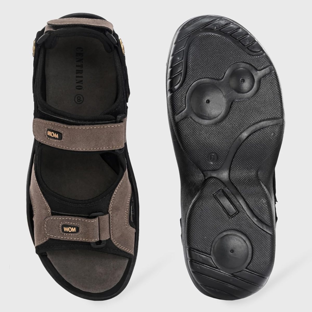 Centrino Sandal for Men | Mens Casua Sandal|leather sandals for office |New Fashion sandals for Men|Grip Insole for Stability | Comfortable Men Sandal with Premium Comfort & Quality (3263) - Image 4