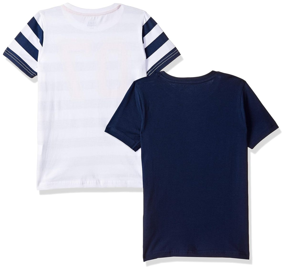 Amazon Brand - Jam & Honey Mix Pattern Regular Fit Boys 100% Cotton Printed Half Sleeves T-Shirt | Age 2-12 Years (Pack of 2) - Image 2