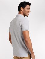 Arrow Men's Solid Half Sleeve Regular Fit Anti-Curling Cotton Polo T-Shirt - Image 2