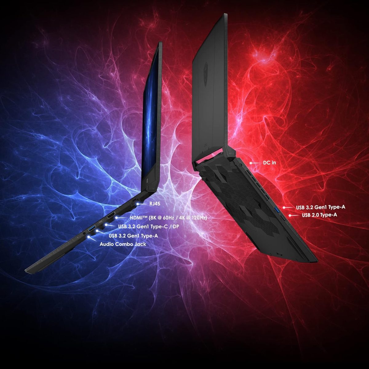 MSI Katana 17, Intel 13th Gen. i7-13620H, 44CM FHD 144Hz Gaming Laptop (16GB/512GB NVMe SSD/Windows 11 Home/Nvidia GeForce RTX2050, 4GB GDDR6/Black/2.6Kg), B13UCXK-256IN - Image 7