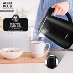Havells Aqua Plus Electric Kettle 1.2 Litre, 1250 Watt | 304 Stainless Steel Inner Body | Cool Touch Body | Auto Shut-Off |Wider Mouth| 2 Year Warranty (Black) - Image 5