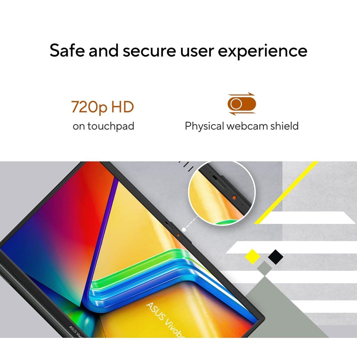 ASUS Vivobook Go 15 (2023), AMD Ryzen 5 7520U, 15.6" (39.62 cm) FHD, Thin and Light Laptop (16GB/512GB SSD/Integrated Graphics/Windows 11/Office 2021/Black/1.8 Kg), E1504FA-NJ549WS - Image 10