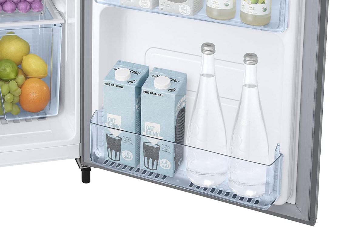 Samsung 183 L, 3 Star, Digital Inverter, Direct-Cool Single Door Refrigerator (RR20C1Y23S8/HL, Silver, Elegant Inox) - Image 5