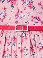 Naughty Ninos Girl Pleated Knee Length Dress - Image 4