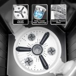 Godrej 10 Kg 5 Star With Roller Coaster Wash Technology Semi-Automatic Top Load Washing Machine (WSEDGE NEO 100 5.0 PB3 SLGR, Slate Grey) - Image 3