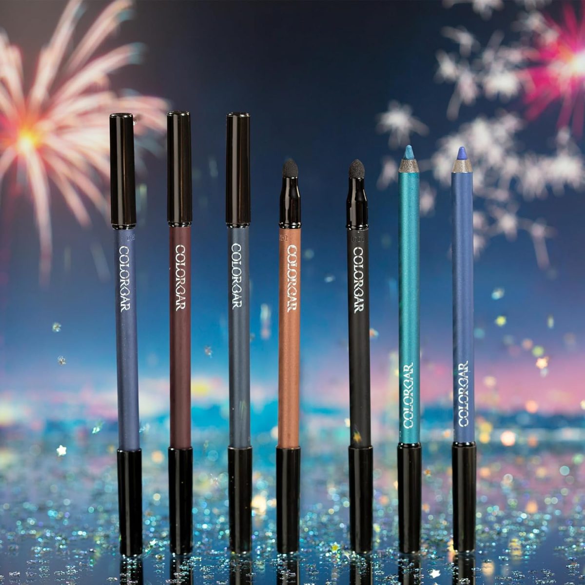 Colorbar Just Smoky Kajal, Just Black, 1.2g | Waterproof & Smudge proof | Soft & Velvety texture | Long lasting Kajal - Image 5