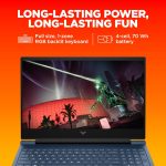 HP Victus Windows 11 Home Gaming Laptop,AMD Ryzen 7 7840Hs Ai Powered,6Gb RTX 3050 Gpu,16.1-Inch (40.9 Cm),95W Tgp,Fhd,IPS,144Hz,16Gb Ddr5,1Tb Ssd,RGB Backlit Kb,B&O (Mso,Blue,2.29 Kg),S0089Ax - Image 6