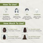 INDUS VALLEY Damage Free Natural Gel Hair Colour for Women | Ammonia & PPD Free Organic Hair Colour with 100% Grey Coverage, Long Lasting Conditioning Hair Color | Black 1.00-220 ml - Image 4