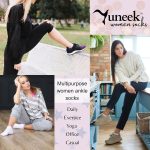 Yuneek Women's Ankle Length Low Cut Cotton Socks Pack Of 3 - Image 3