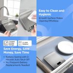 Dr Trust USA Stainless Steel Electronic Kitchen Digital Scale Weighing Machine For Health, Fitness, Diet, Nutrition, Cooking and Home Baking with Touch Button, Tare Function (5 Kg)-529 - Image 4