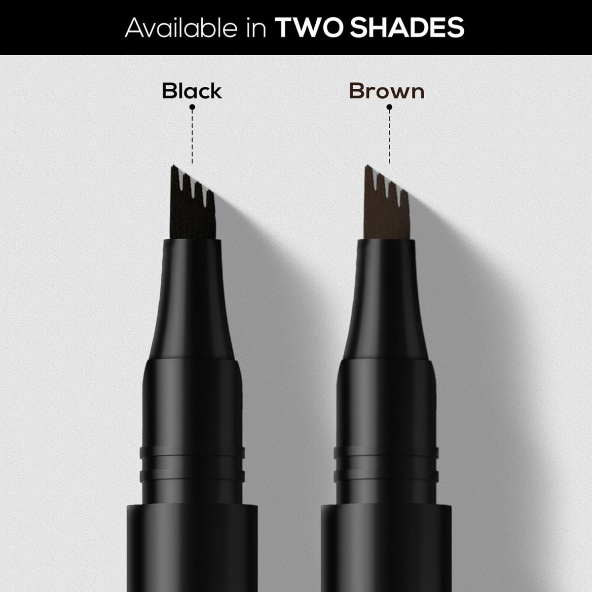 RENEE Browfill Eyebrow Pen - Black | Waterproof & Smudge-Proof | One Swipe Application | Micro Precision | Natural & Long-Lasting Finish | For Denser & Fuller Eyebrows | Easy to Use | Cruelty-Free - Image 5