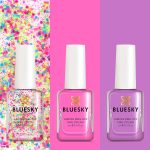 BLUESKY Kids Glossy Finish Nail Varnish Set Party Time Collection |Easy Peel-Off, Nail Polish For Kids,Gift Set,3 X 5Ml With Stickers - Image 2