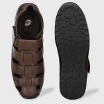Centrino Men's Casual Fisherman Adjustable Sporty Summer Closed Comfortable Toe Sandals with Premium PU Padding (6114) - Image 6