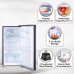 LG 185 L, 4 Star, Smart Inverter, Direct-Cool Single Door Refrigerator (GL-B199OBEY, Blue Euphoria, Smart Connect & Fast Ice Making) - Image 3