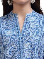 rytras Women's Floral Printed Cotton Regular Fit Top - Image 5
