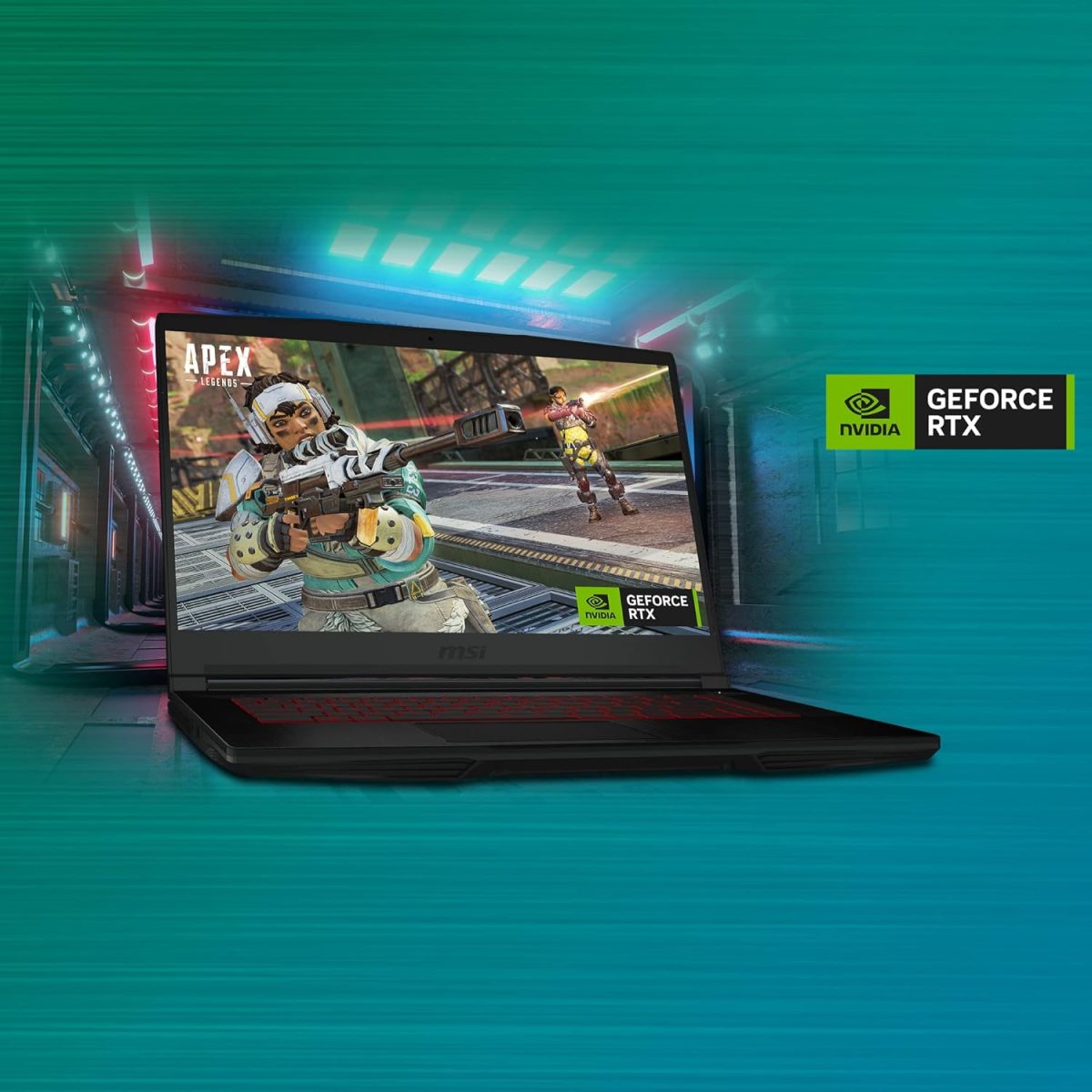 MSI Thin GF63, Intel 12th Gen. i5-12450H, 40CM FHD 144Hz Gaming Laptop (8GB/512GB NVMe SSD/Windows 11 Home/Nvidia GeForce RTX4050, 6GB GDDR6/Black/1.86Kg), 12VE-080IN - Image 4