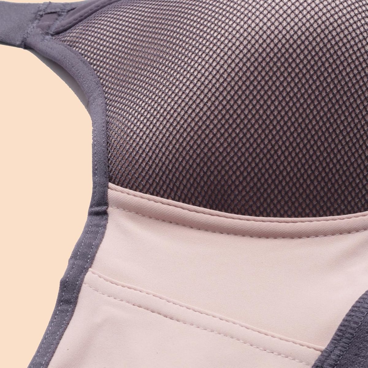 Enamor Women's Polyester Blend Non-Wired Sports Workout Bra - Padded, Full Coverage, Y-Panel Provides Vertical Bounce Control, and No-Spill, No-Jiggle - Image 6