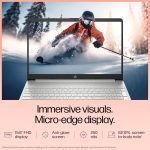 HP 15s, Intel Core i5 12th Gen-1235U Laptop (8GB RAM, 512GB SSD) Anti-Glare, 15.6"/39.6cm, FHD, Win 11, Office 2021, Silver, 1.69Kg, Intel UHD Graphics, Backlit Keyboard, HD Camera, fy5008TU - Image 5