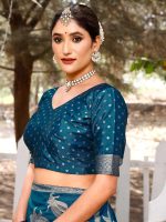 Leriya Fashion Saree | Women Saree | Cotton Silk Saree | Casual Saree For Women| Saree for Women | Silk Saree | Banarasi Saree - Image 5