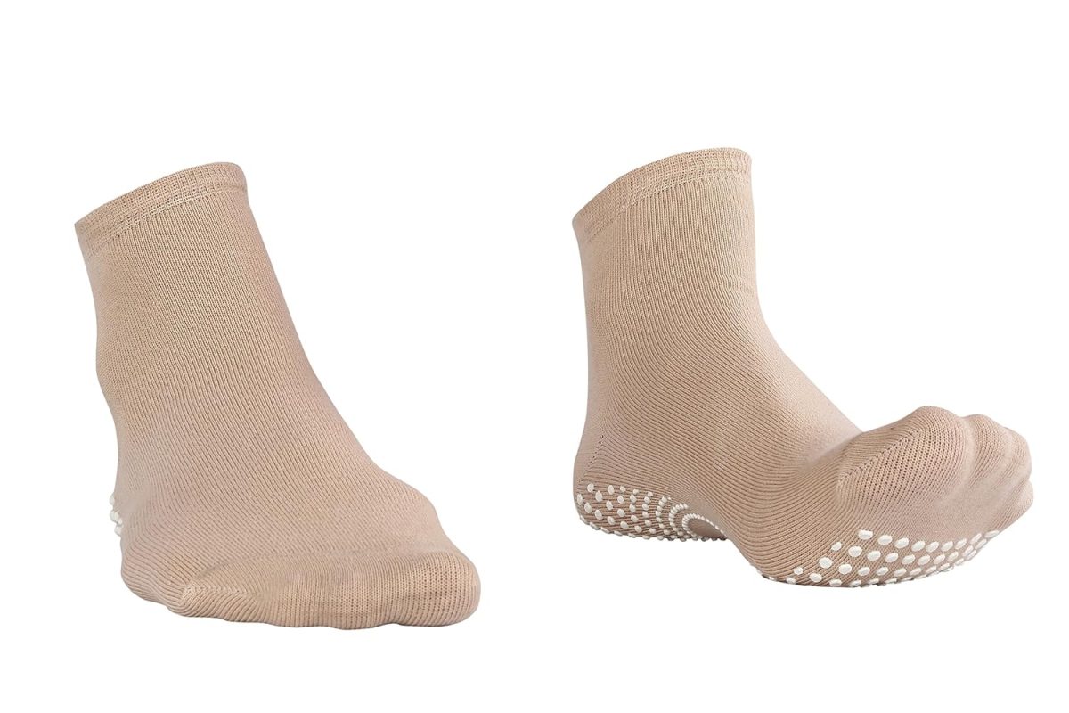 NOFALL Ankle Length Cotton Socks for Men & Women, Ideal for Walking, Jogging, Yoga, Office and Home, Suitable for Daily Use (Pack of 2) - Image 2