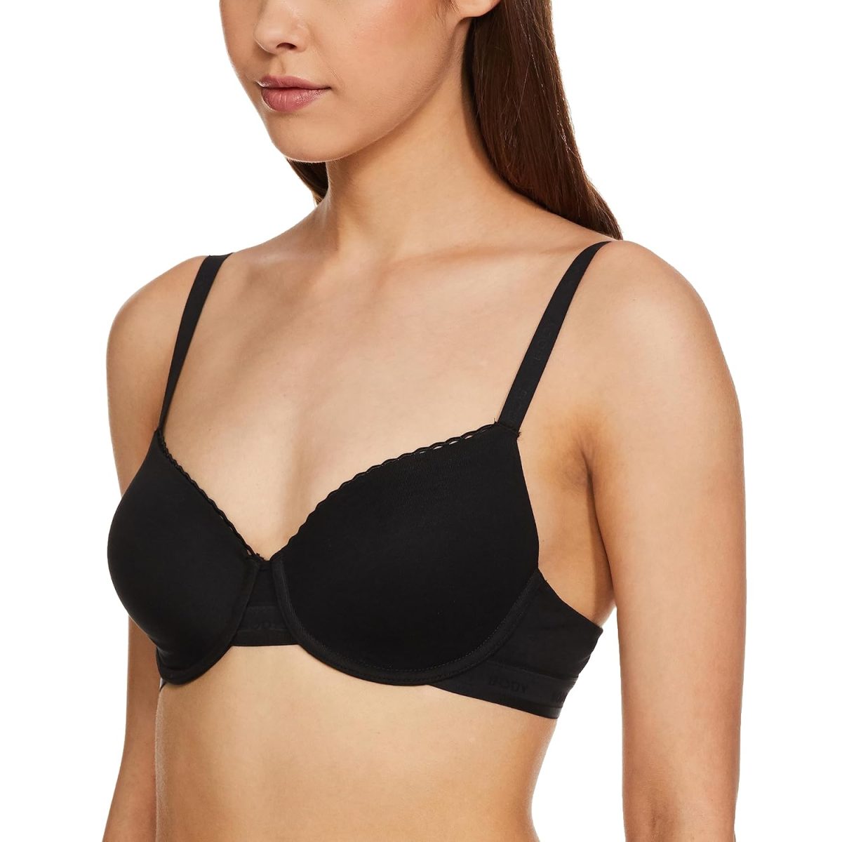 Marks & Spencer Body Womens Cotton Blend Padded Wired T-Shirt Bra - Image 3