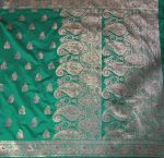 Sugathari Women's Navy Blue kanjivaram banarasi silk saree for Patola festival Wedding silk with rich pallu Design sarees for women with blouse piece (San JM 4) - Image 6