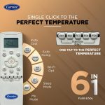 Carrier 1.5 Ton 5 Star Wi-Fi Smart Flexicool Inverter Split AC (Copper, Convertible 6-in-1 Cooling,Smart Energy Display,HD & PM 2.5 Filter, ESTER EDGE FXi (Wi-Fi), CAI19EE5R35W0,White) - Image 7