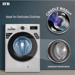 IFB 7 Kg 5 Star Front Load Washing Machine 2X Power Steam (SERENA ZSS 7010, Silver & Black, In-built Heater, 4 years Comprehensive Warranty) - Image 4