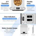 Dr Trust USA Stainless Steel Electronic Kitchen Digital Scale Weighing Machine For Health, Fitness, Diet, Nutrition, Cooking and Home Baking with Touch Button, Tare Function (5 Kg)-529 - Image 3