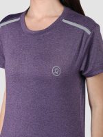 CHKOKKO Women's Polyester Regular Fit Round Neck Gym Sports T-Shirts - Image 6